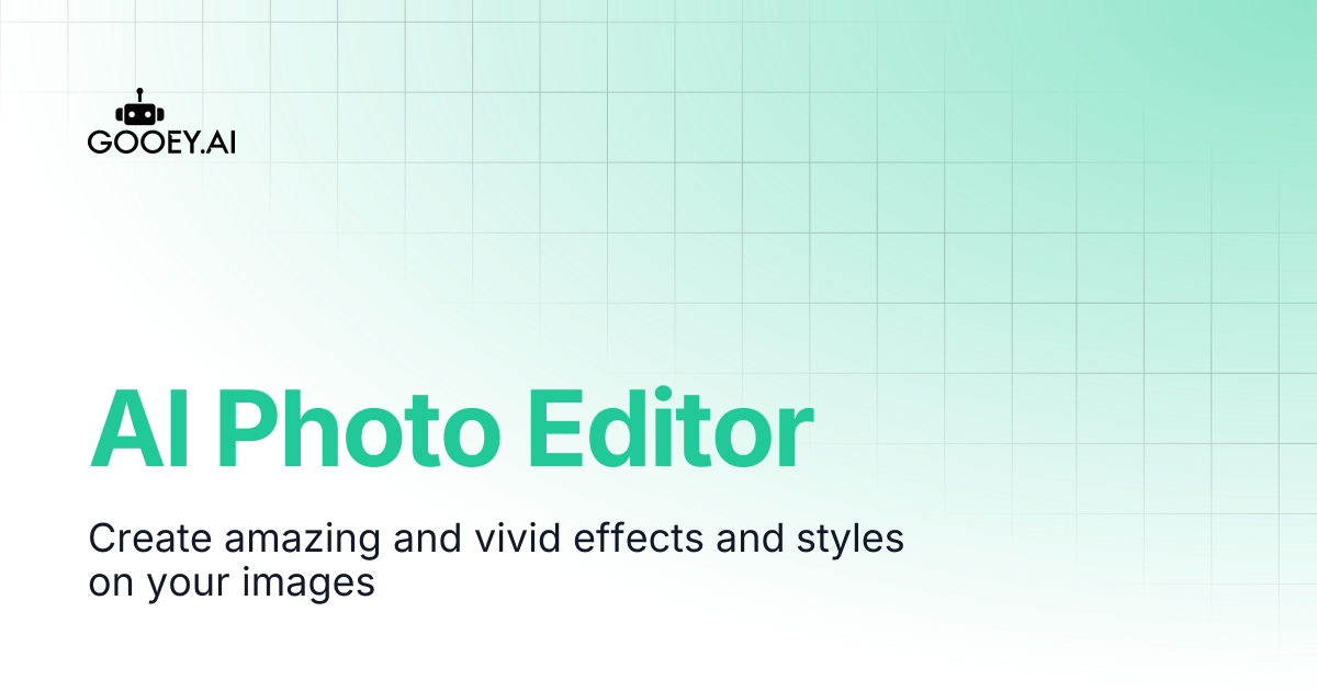 AI Photo Editor | Gooey.AI Documentation